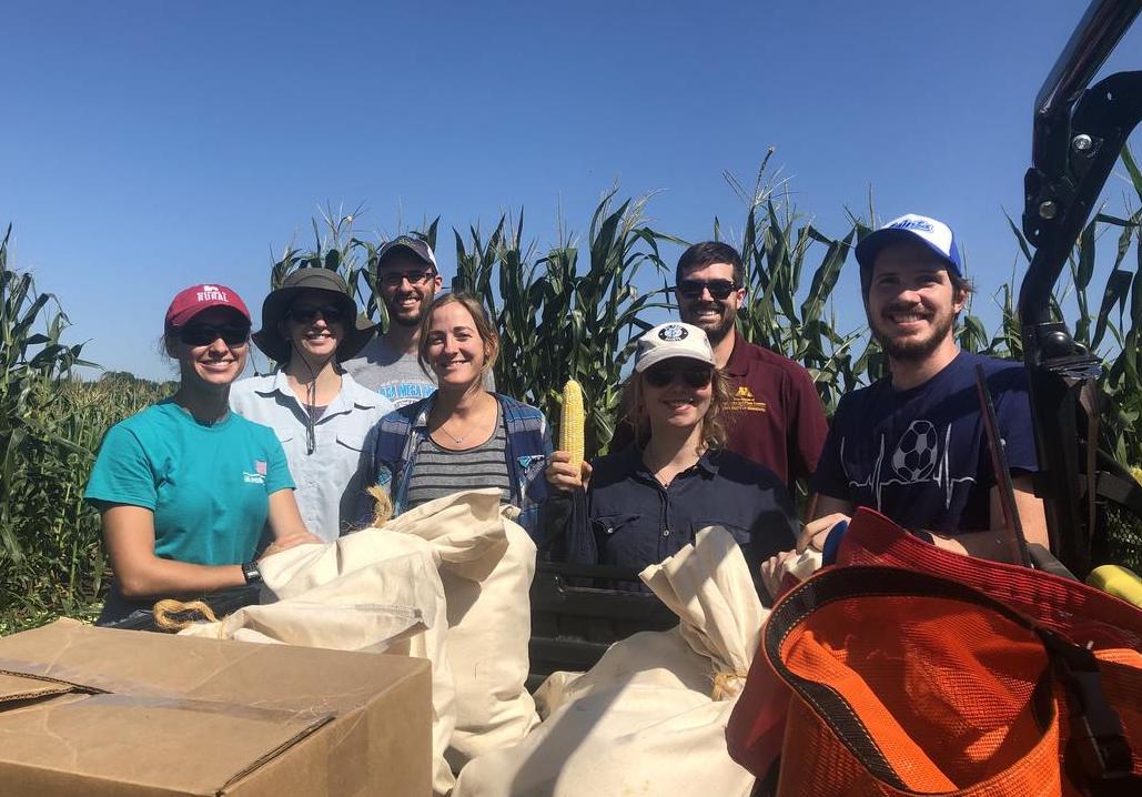 Members of Hirsch Lab in the field